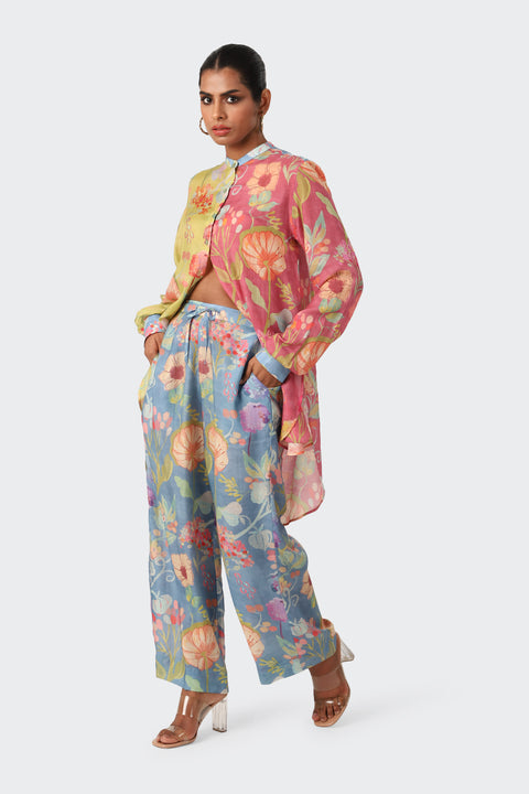 FLOW FLORAL TUNIC SET LPB